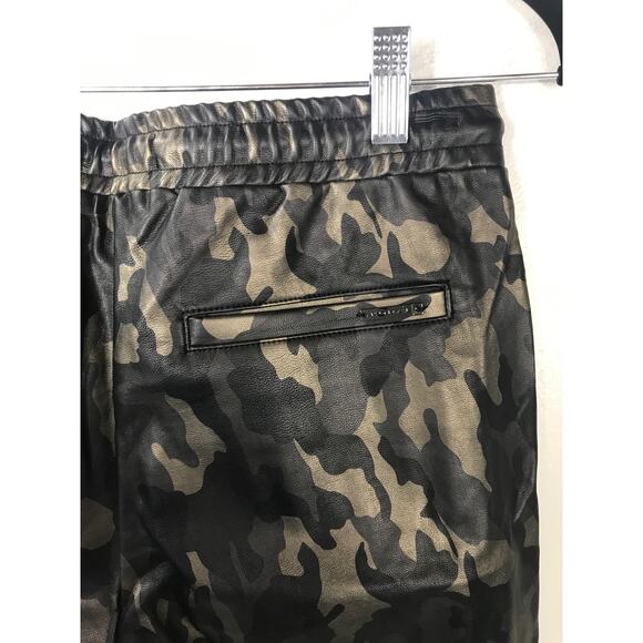 Koral Activewear Metallic Caliber Tuxedo Stripe Camo Print Vegan Pants Travel - Picture 8 of 15